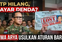 Ilustrasi - Wamendagri Bima Arya, KTP Hilang Bakal Kena Denda.