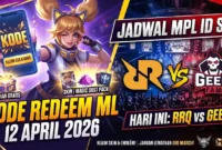 Ilustrasi Kode Redeem ML 12 April 2026. Gemini AI