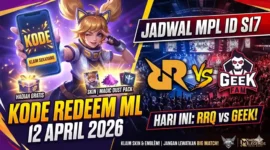 Ilustrasi Kode Redeem ML 12 April 2026. Gemini AI
