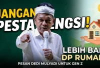 Ilustrasi Dedi Mulyadi Ajak Gen Z Memprioritaskan DP Rumah Daripada Pesta Mewah. 