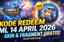 Ilustrasi Kode Redeem ML Terbaru 14 April 2026. Gemini AI