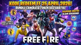 Ilustrasi - Kode Redeem FF 25 April 2026.