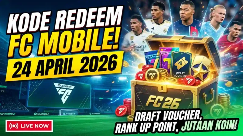 Ilustrasi - Kode Redeem FC Mobile 24 April 2026.
