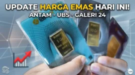 Ilustrasi - Harga Emas Hari Ini 25 April 2026.