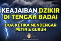 Ilustrasi -Tenangkan Hati Saat Petir Menyambar, Amalkan Doa dan Dzikir Ini.