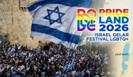 Israel Siapkan 'Pride Land', Festival LGBTQ+ Terbesar di Kawasan Laut Mati