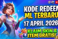 Ilustrasi - Kode Redeem ML 17 April 2026. Gemini AI