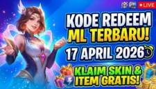 Ilustrasi - Kode Redeem ML 17 April 2026. Gemini AI