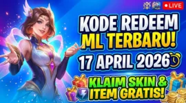 Ilustrasi - Kode Redeem ML 17 April 2026. Gemini AI