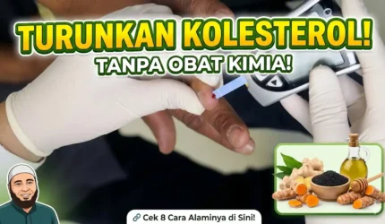 Cara Alami Turunkan Kolesterol ala dr. Zaidul Akbar