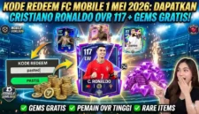 Ilustrasi - Kode Redeem FC Mobile Terbaru 1 Mei 2026.
