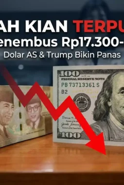 Rupiah Kian Tertekan: Efek Donald Trump & Geopolitik Seret Kurs ke Rp17.300-an
