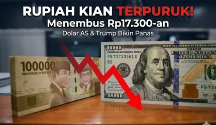 Rupiah Kian Tertekan: Efek Donald Trump & Geopolitik Seret Kurs ke Rp17.300-an