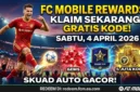 Ilustrasi Kode Redeem FC Mobile Hari Ini 5 April 2026. Gemini AI