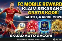Ilustrasi Kode Redeem FC Mobile Hari Ini 5 April 2026. Gemini AI
