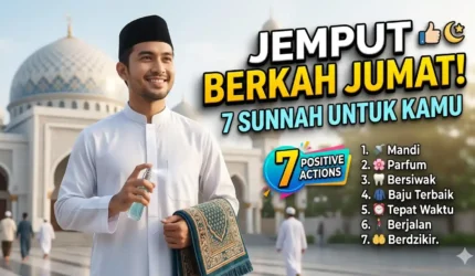 7 Amalan Sunnah Sebelum Shalat Jumat agar Ibadah Lebih Berkah