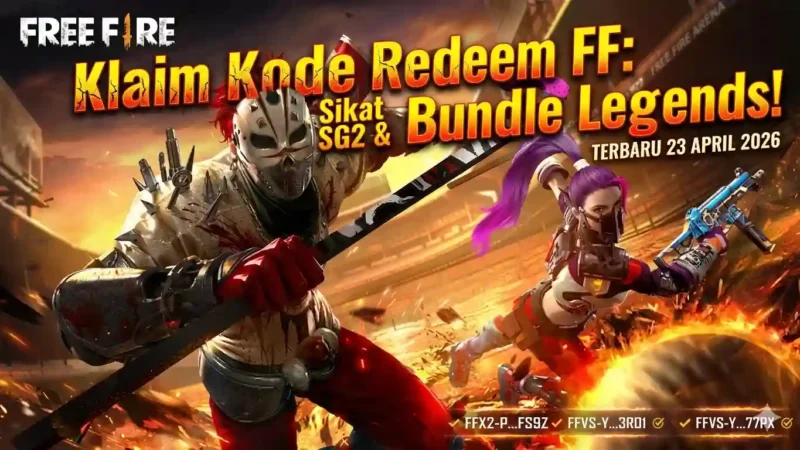 Ilustrasi - Klaim Kode Redeem FF 23 April 2026.
