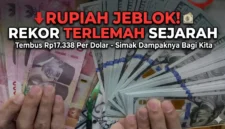 Ilustrasi - Rupiah Tembus Rp17.338 per Dolar AS: Titik Terendah Baru dalam Sejarah.