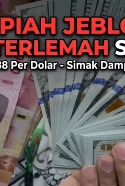 Rupiah Tembus Rp17.338 per Dolar AS: Titik Terendah Baru dalam Sejarah