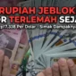 Ilustrasi - Rupiah Tembus Rp17.338 per Dolar AS: Titik Terendah Baru dalam Sejarah.