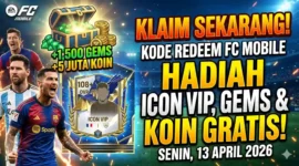 Ilustrasi Kode Redeem FC Mobile 13 April 2026. Gemini AI