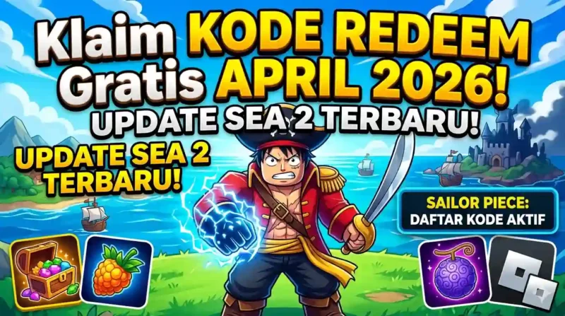 Ilustrasi - Kode Redeem Sailor Piece Terbaru April 2026.