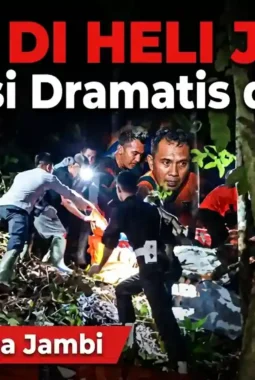 Warga Jambi Jadi Korban Kecelakaan Helikopter di Kalbar, Tim SAR Berhasil Evakuasi Seluruh Korban