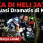 Proses Evakuasi Korban Kecelakaan Helikopter di Kalbar.