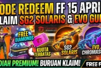 Ilustrasi Kode Redeem FF Terbaru 15 April 2026. Gemini AI