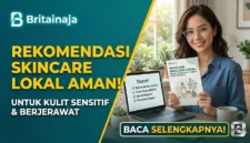 Ilustrasi Rekomendasi Skincare Lokal Terbaik untuk Kulit Sensitif dan Berjerawat. Gemini AI