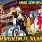 Ilustrasi - Kode Redeem FF 30 April 2026.