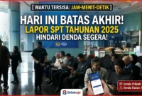 Ilustrasi - Batas Akhir Lapor SPT Besok.