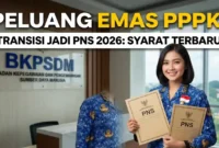 Ilustrasi Syarat Terbaru Transisi Status PPPK Menjadi PNS 2026. Gemini AI