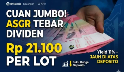 Buruan! Hari Ini Batas Terakhir Amankan Dividen Jumbo Saham ASGR