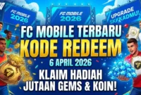 Ilustrasi Kode Redeem FC Mobile 6 April 2026. Gemini AI
