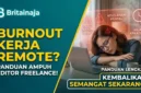 Ilustrasi Sering Lelah Menatap Layar? Ini Cara Ampuh Freelance Editor Atasi Burnout. Gemini AI