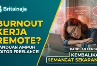 Ilustrasi Sering Lelah Menatap Layar? Ini Cara Ampuh Freelance Editor Atasi Burnout. Gemini AI