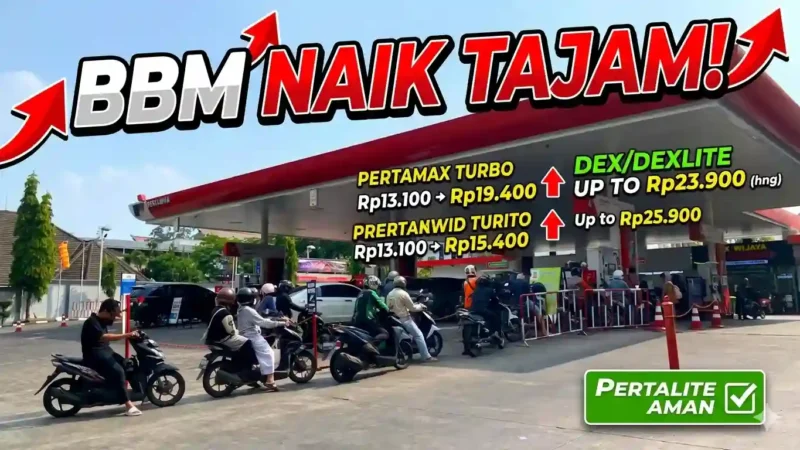 Suasana di SPBU Pertamina, Jalan Dago Kota Bandung, Minggu (19/4/2026). - Daftar Harga BBM Pertamina di Seluruh Indonesia Per 25 April 2026.