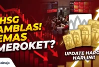 Ilustrasi Harga Emas Antam Hari Ini. Gemini AI