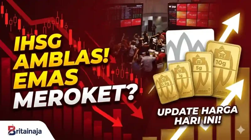 Ilustrasi Harga Emas Antam Hari Ini. Gemini AI