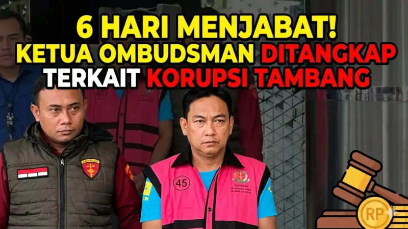 Ketua Ombudsman RI Hery Susanto Ditangkap Kejagung.