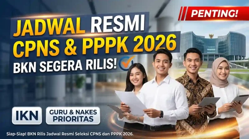 Ilustrasi Seleksi CPNS dan PPPK 2026. Gemini AI