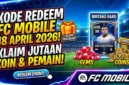 Ilustrasi Kode Redeem FC Mobile Hari Ini 18 April 2026. Gemini AI