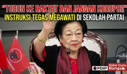 Megawati ke Pengurus PDIP: Jangan Korupsi dan Harus Rasakan Denyut Nadi Rakyat