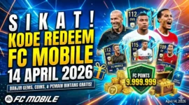 Ilustrasi Kode Redeem FC Mobile 14 April 2026. Gemini AI