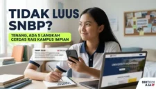 Ilustrasi Tidak Lulus SNBP 2026? Tenang, Ini 5 Langkah Cerdas Raih Kampus Impian. Gemini AI