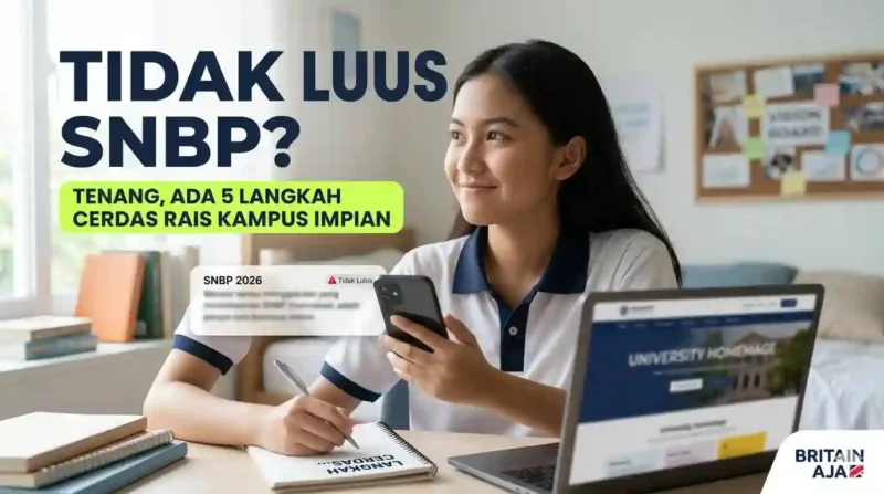 Ilustrasi Tidak Lulus SNBP 2026? Tenang, Ini 5 Langkah Cerdas Raih Kampus Impian. Gemini AI