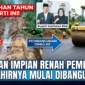 Kolase Pembangunan Jalan Impian Warga Renah Pemetik. Gemini AI