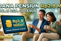 Ilustrasi - Cara Siapkan Dana Pensiun Rp2,8 Miliar di Usia 40 Tahun Agar Hidup Tenang di Hari Tua.