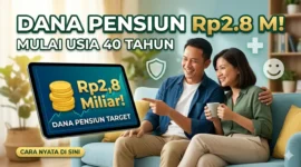 Ilustrasi - Cara Siapkan Dana Pensiun Rp2,8 Miliar di Usia 40 Tahun Agar Hidup Tenang di Hari Tua.